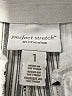 Weekends by Chico's Stripes Silver Casual Pants Size Med (1) - photo 7