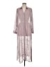 Soft Surroundings 100% Polyester Purple Kimono Size M (petite) - photo 1