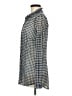 CAbi Houndstooth Gray Long Sleeve Button-Down Shirt Size M - photo 5