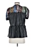 THML Black Short Sleeve Blouse Size XS - photo 2