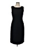 Casual Corner Solid Black Cocktail Dress Size 10 - photo 1