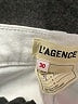 L'Agence Graphic Ivory Jeans Size 30 waist - photo 7