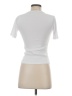 Zara White Short Sleeve Turtleneck Size S - photo 2