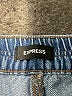 Express 100% Cotton Blue Denim Shorts Size S - photo 3