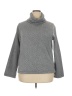 J.Crew Factory Store 100% Polyester Tweed Gray Turtleneck Sweater Size XXL - photo 1