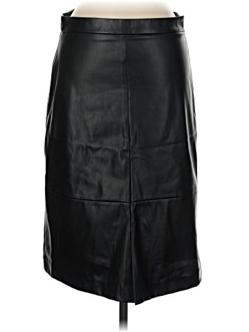 Morgan Taylor Faux Leather Skirt (view 1)