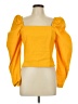 Levi's Yellow 3/4 Sleeve Blouse Size L - photo 1