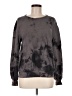 Eri + Ali Tie-dye Gray Sweatshirt Size M - photo 1