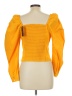 Levi's Yellow 3/4 Sleeve Blouse Size L - photo 2