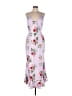 Keepsake 100% Polyester Floral Pink Casual Dress Size L - photo 1