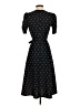 DKNY Polka Dots Black Cocktail Dress Size 4 (petite) - photo 2