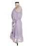 Mi ami 100% Polyester Polka Dots Purple Casual Dress Size M - photo 5