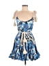 Rhode 100% Cotton Blue Cocktail Dress Size S - photo 1