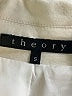 Theory Solid Ivory Trenchcoat Size S - photo 6