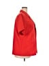 Blair 100% Polyester Red Blazer Size 18 - photo 4