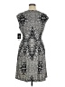 Sandra Darren Print Gray Cocktail Dress Size 16 - photo 2