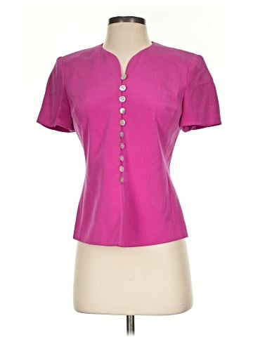 Jones New York Short Sleeve Blouse (view 1)