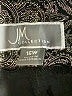 JM Collection Paisley Damask Jacquard Gray Silver Dress Pants Size 16 - photo 4