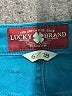 Lucky Brand Color Block Teal Jeans Size 6 - photo 7