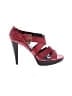 Assorted Brands Burgundy Sandals Size 6 1/2 - photo 1