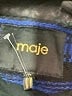 Maje Plaid Blue Coat Size EU (FR) 40 / US 8 - photo 6