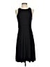Athleta Solid Black Casual Dress Size S (tall) - photo 1