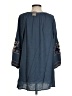 J.Jill Blue 3/4 Sleeve Blouse Size S (tall) - photo 2