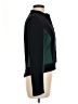 Tory Burch Color Block Green Jacket Size 6 - photo 4