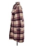 H&M 100% Polyester Burgundy Coat Size M - photo 5