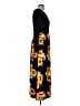 Unbranded Floral Black Casual Dress Size M - photo 4