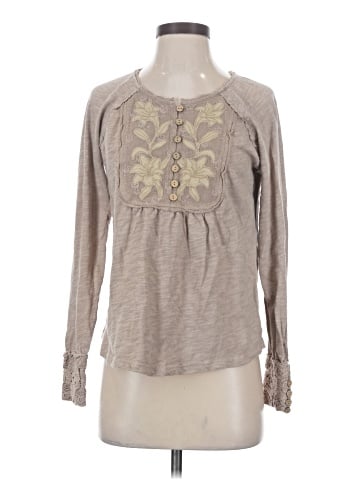 Miss Me Long Sleeve Blouse (view 1)