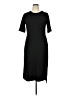 Rebdolls Solid Black Casual Dress Size 1X - photo 1