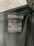 George 100% Polyester Chevron-herringbone Black Casual Skirt Size 14 - photo 4