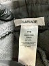 Garage 100% Cotton Solid Black Shorts Size S - photo 3