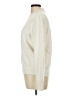 Ann Taylor Solid Ivory Turtleneck Sweater Size L - photo 5