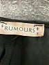 RUMOURS Black Long Sleeve Blouse Size S - photo 7