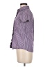 Lands' End 100% Baumwolle Stripes Purple Short Sleeve Button-Down Shirt Size 6 (petite) - photo 5