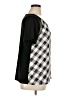 Lane Bryant Checkered-gingham Silver Black Short Sleeve T-Shirt Size 14 - 16 Plus - photo 4