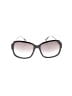 Salvatore Ferragamo Gray Black Sunglasses One size - photo 2