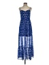Xhilaration 100% Polyester Blue Cocktail Dress Size XS - photo 1
