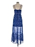 Xhilaration 100% Polyester Blue Cocktail Dress Size XS - photo 2