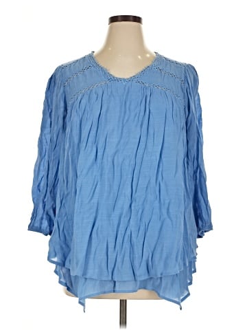 Studio 3/4 Sleeve Blouse (view 1)