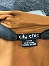 City Chic 100% Polyester Brown Casual Dress Size 14 Plus (XS) - photo 7