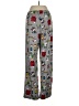 Unbranded 100% Polyester Print Silver Casual Pants Size S - photo 2