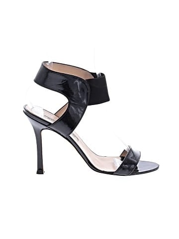 Manolo Blahnik Patent Leather Sandals (view 1)