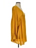 Unbranded 100% Polyester Yellow 3/4 Sleeve Blouse Size 3 - photo 4