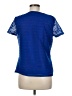 Calvin Klein Blue Short Sleeve Top Size M - photo 2