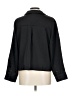 Old Navy 100% Polyester Black 3/4 Sleeve Blouse Size Lg Petite - photo 2
