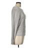 Wet Seal Metallic Silver Pullover Sweater Size L - photo 4