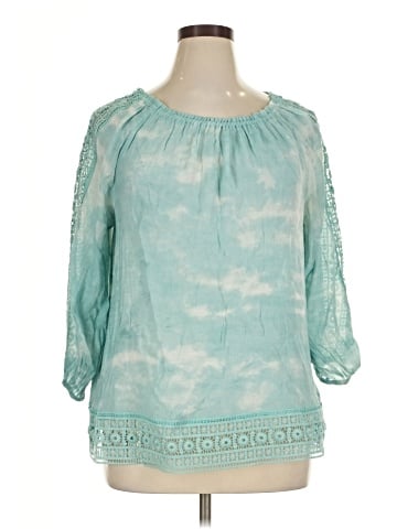 New Directions 3/4 Sleeve Blouse (view 1)